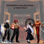 KOF MUGEN Cruelty Blood Rose vs Raisen.Blood