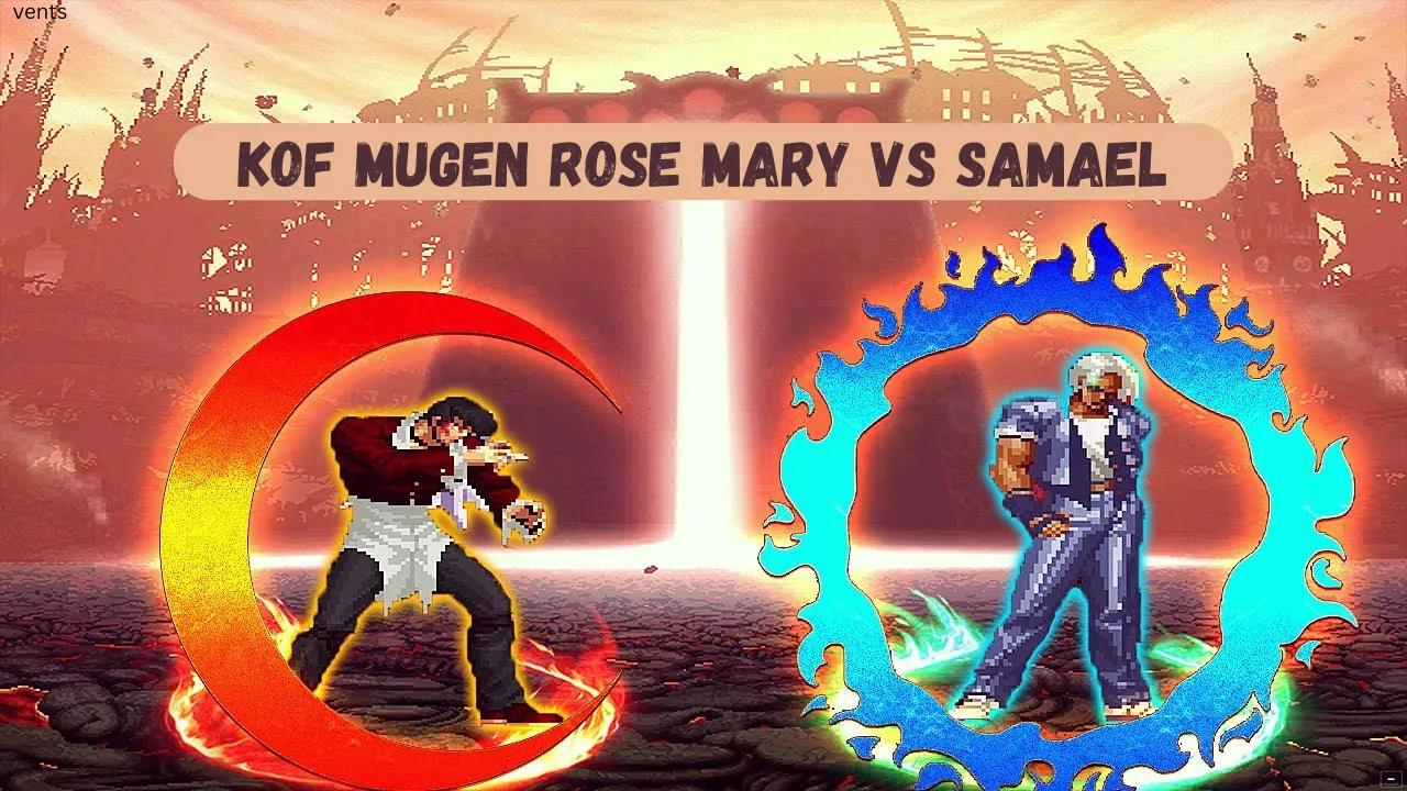 Kof Mugen Rose Mary vs Samael