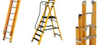 Can I use a ladder near electrical wires or power sources