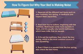 Why is my mattress making noise or squeaking when I move on it?