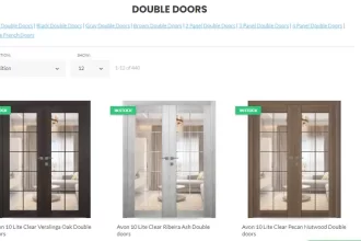 double interior doors