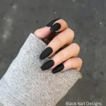 Black Nail Designs
