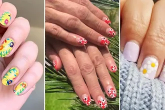 Daisy Nail Designs