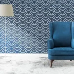 Modern Blue Wallpaper