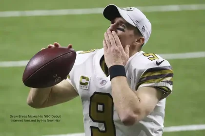 Drew Brees Makes His NBC Debut: Internet Amazed by His New Hair
