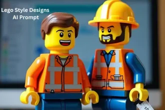 Lego Style Designs AI Prompt