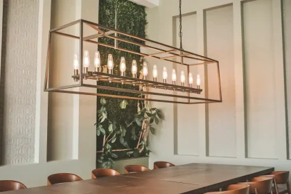 Modern Rectangular Chandelier