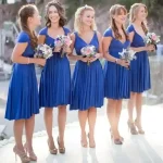 Blue Bridesmaid Dresses
