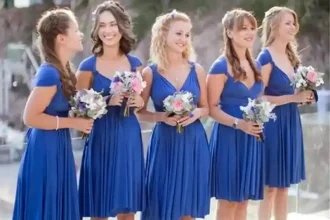 Blue Bridesmaid Dresses