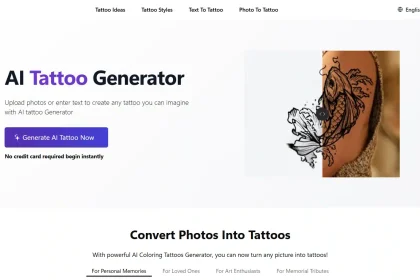 AI Tattoo Generators