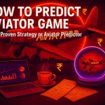 Main image of Aviator forecast article with red airplane, Mumbai night scene, charts and forecast elements
