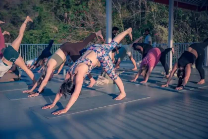 Doing Yoga