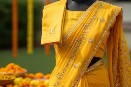 Haldi Saree