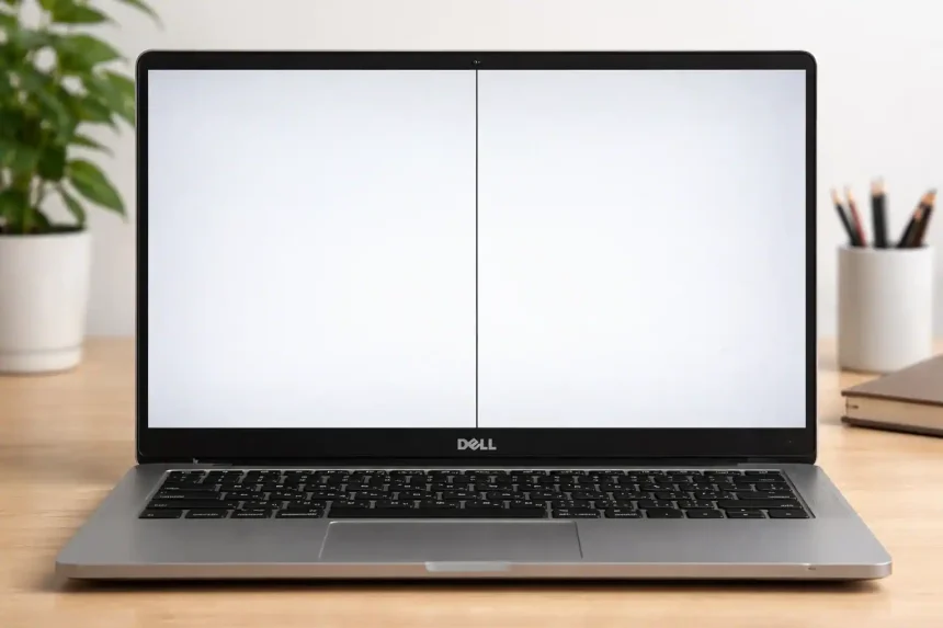 Black Line on Laptop Screen Dell