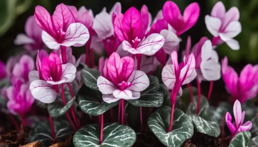 cyclamen grow a garden