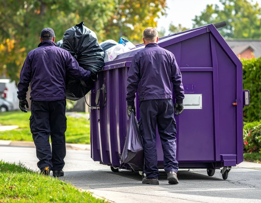 Purple Bin Rental