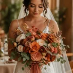 Orange Wedding Flowers