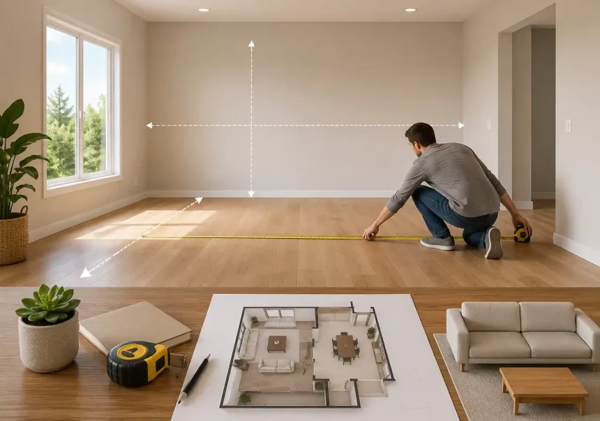 how to measure room for furniture