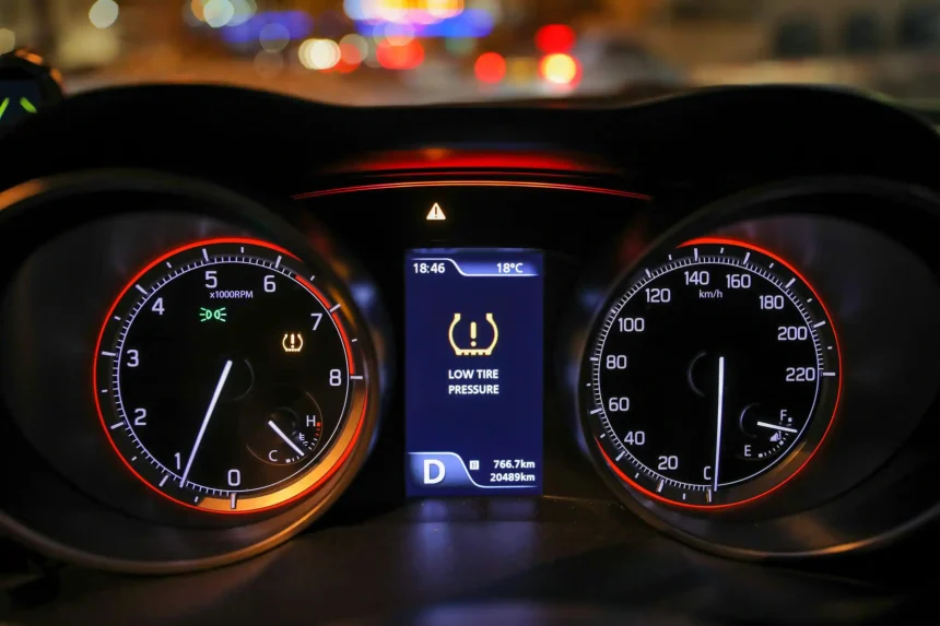 Flashing Tire Pressure Light