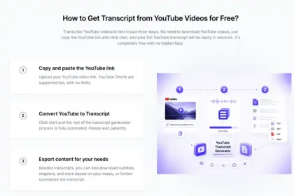 YouTube Transcript Generator