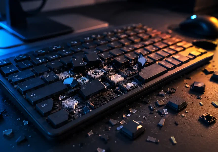 broken keyboard grok answer