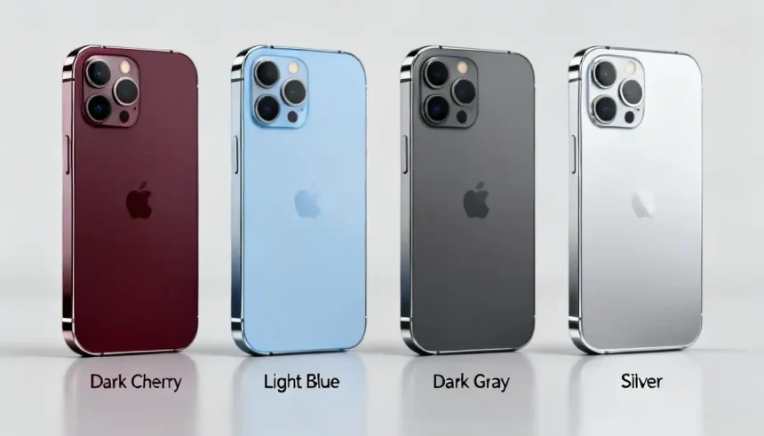 iPhone 18 Pro Max Colors
