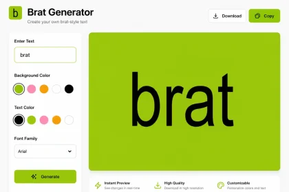 Brat Generator