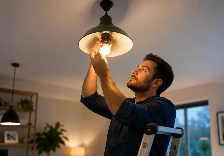 how to fix flickering lights