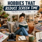 hobbies that reduce screen time
