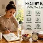 how to build healthy daily habits