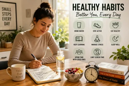 how to build healthy daily habits