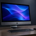 Space Grey iMac Pro desktop